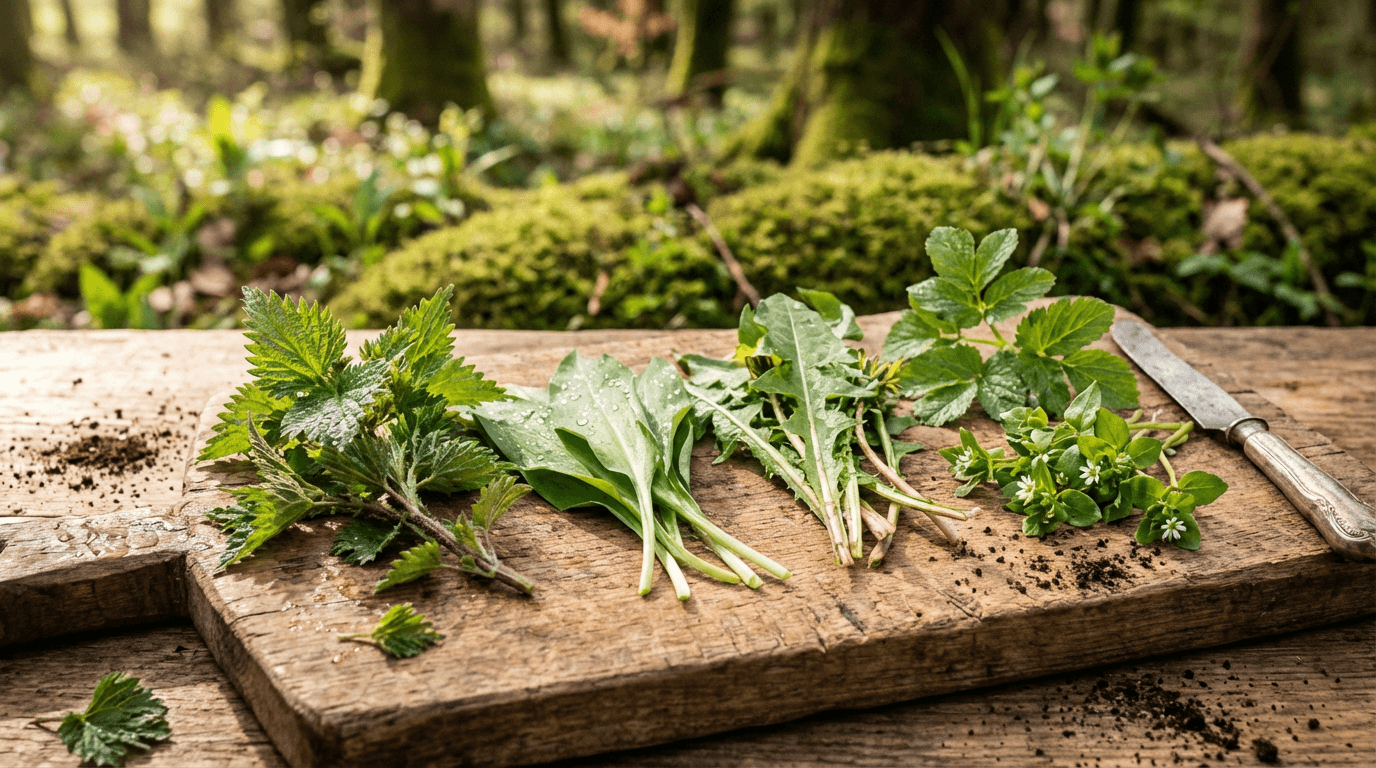 Wildkräuter im März: Was du jetzt in der Eifel sammeln kannst